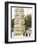 Visitors Look at a Sculpture Erected by the Initiative "Germany - Land of Ideas"-null-Framed Photographic Print