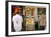 Visitors Play at Historic Pinball Machines at Pinball Museum in Ruprechtshofen-Heinz-Peter Bader-Framed Photographic Print