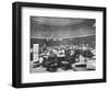 Visitors searching through volumes at the Public Record Office, Chancery Lane, London, 1903-Unknown-Framed Photographic Print