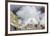 Visitors to an Active Andesite Stratovolcano-Michael Nolan-Framed Photographic Print