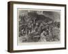 Visitors to Mount Vesuvius, an Unexpected Eruption-William Small-Framed Giclee Print