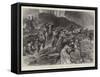 Visitors to Mount Vesuvius, an Unexpected Eruption-William Small-Framed Stretched Canvas