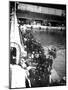 Visitors to Port Doumen, Saigon, Vietnam, 1900-null-Mounted Giclee Print