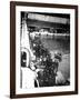 Visitors to Port Doumen, Saigon, Vietnam, 1900-null-Framed Giclee Print