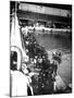 Visitors to Port Doumen, Saigon, Vietnam, 1900-null-Mounted Giclee Print