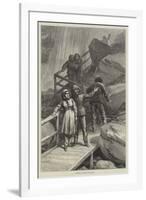 Visitors to the Falls of Niagara-null-Framed Giclee Print