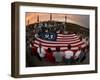 Visitors to the Flight 93 National Memorial in Shanksville, Pennsylvania-null-Framed Photographic Print