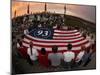 Visitors to the Flight 93 National Memorial in Shanksville, Pennsylvania-null-Mounted Photographic Print