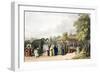 Visitors to the London Zoological Gardens in Regent's Park-null-Framed Giclee Print