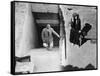 Visitors to the Tomb of Tutankhamun, Valley of the Kings, Egypt, 1923-Harry Burton-Framed Stretched Canvas