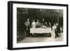 Visitors with Russian Author Alexander Kuprin and His Family, Gatchina, Russia, Early 20th Century-null-Framed Giclee Print