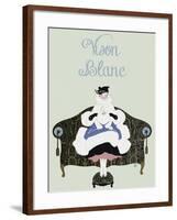 Vison Blanc-null-Framed Giclee Print