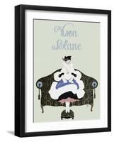 Vison Blanc-null-Framed Giclee Print