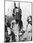 Visored Mask of Highland People, Africa, 1936-null-Mounted Giclee Print