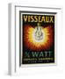 Visseaux 1/2 Watt Advertising Poster-null-Framed Premium Giclee Print