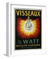 Visseaux 1/2 Watt Advertising Poster-null-Framed Giclee Print