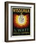 Visseaux 1/2 Watt Advertising Poster-null-Framed Giclee Print