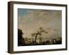 Vista de la Albufera de Valencia, ca. 1783-Antonio Carnicero-Framed Giclee Print