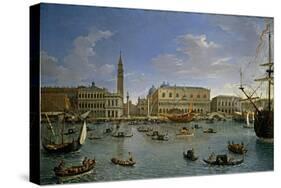 Vista de Venecia desde San Giorgio, 1697-Gaspar van Wittel-Stretched Canvas