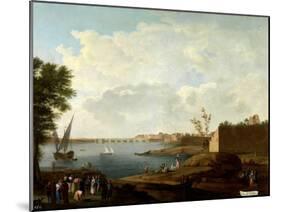 Vista Del Puerto De Santa María, 1781-1785-Mariano Ramón Sánchez-Mounted Giclee Print