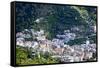Vista from Hillside Town of Ravello of the Town of Minori Below-null-Framed Stretched Canvas