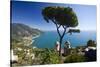 Vista from Hillside Town of Ravello-null-Stretched Canvas