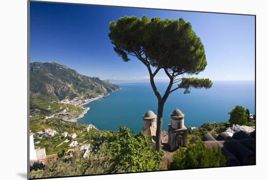 Vista from Hillside Town of Ravello-null-Mounted Photographic Print