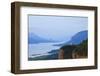 Vista House, from Chanticleer Point, Columbia Gorge National Scenic Area, Oregon, USA-Rick A. Brown-Framed Photographic Print