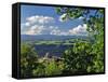 Vista House State Park Overlook-Steve Terrill-Framed Stretched Canvas