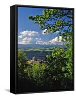 Vista House State Park Overlook-Steve Terrill-Framed Stretched Canvas