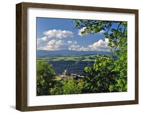 Vista House State Park Overlook-Steve Terrill-Framed Photographic Print