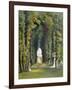 Vista in the Gardens of Teddesley, from "Gardens of England," Published 1857-E. Adveno Brooke-Framed Giclee Print