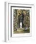 Vista' in the Gardens of Teddesley, Seat of the Right Honorable Lord Hatherton, 1857-E. Adveno Brooke-Framed Giclee Print