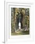 Vista' in the Gardens of Teddesley, Seat of the Right Honorable Lord Hatherton, 1857-E. Adveno Brooke-Framed Giclee Print