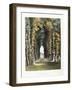 Vista' in the Gardens of Teddesley, Seat of the Right Honorable Lord Hatherton, 1857-E. Adveno Brooke-Framed Giclee Print