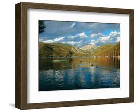 Vista of Grand Lake, Colorado-John Zaccheo-Framed Giclee Print