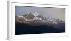 Vista of Long's Peak from Moraine Park in Rocky Mountain National Park, Colorado,USA-Anna Miller-Framed Photographic Print