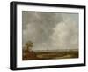 Vista of the Floodplain of a River (Panorama in Guelders)-Jan Van Goyen-Framed Art Print