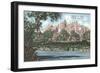 Vista of the Tetons from Snake River-null-Framed Premium Giclee Print