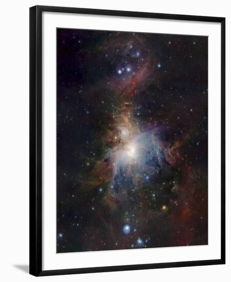 VISTA's infrared view of the Orion Nebula-ESO-Framed Art Print