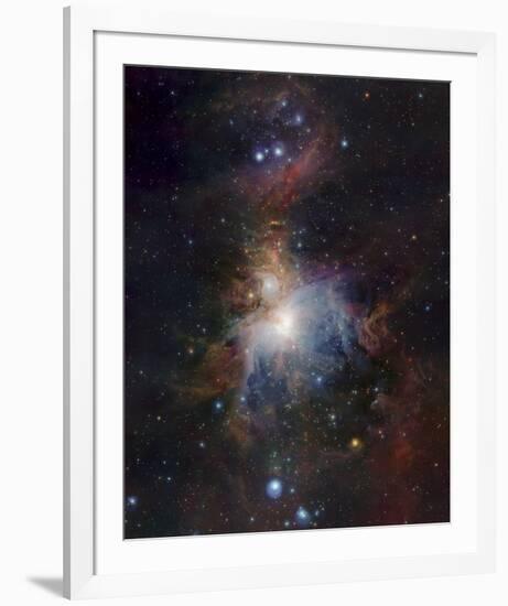 VISTA's infrared view of the Orion Nebula-ESO-Framed Art Print