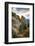 Vista with boulders, Shenandoah, Blue Ridge Parkway, Smoky Mountains, USA.-Anna Miller-Framed Photographic Print