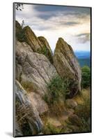 Vista with boulders, Shenandoah, Blue Ridge Parkway, Smoky Mountains, USA.-Anna Miller-Mounted Photographic Print