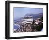 Vistaero Hotel Perched on the Edge of a Cliff Above Monte Carlo, Monaco-Ralph Crane-Framed Photographic Print
