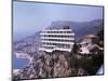 Vistaero Hotel Perched on the Edge of a Cliff Above Monte Carlo, Monaco-Ralph Crane-Mounted Photographic Print