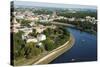 Vistula River, Krakow, Malopolska, Poland, Europe-Christian Kober-Stretched Canvas