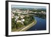 Vistula River, Krakow, Malopolska, Poland, Europe-Christian Kober-Framed Photographic Print