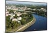 Vistula River, Krakow, Malopolska, Poland, Europe-Christian Kober-Mounted Photographic Print