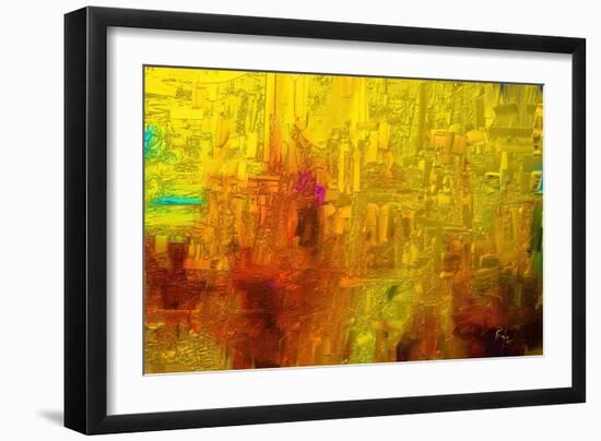 Visual 2-Rabi Khan-Framed Art Print