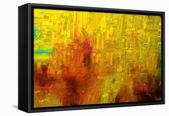 Visual 2-Rabi Khan-Framed Stretched Canvas